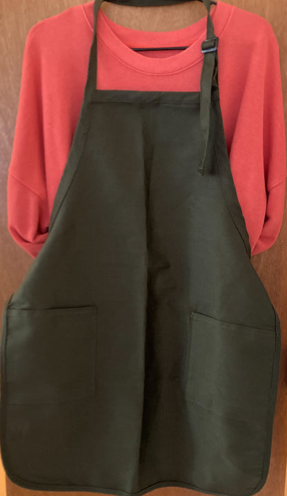 Solid Color Apron w/pockets